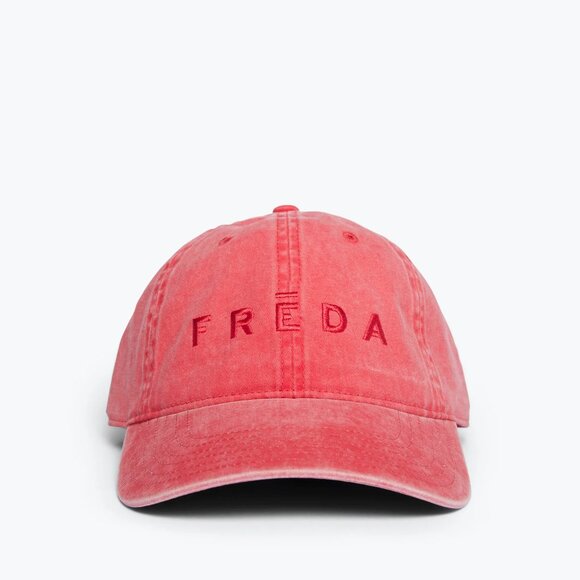 Freda Salvador Red Baseball Hat - Picture 2 of 7
